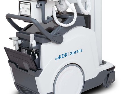 mKDR Xpress portable x-ray